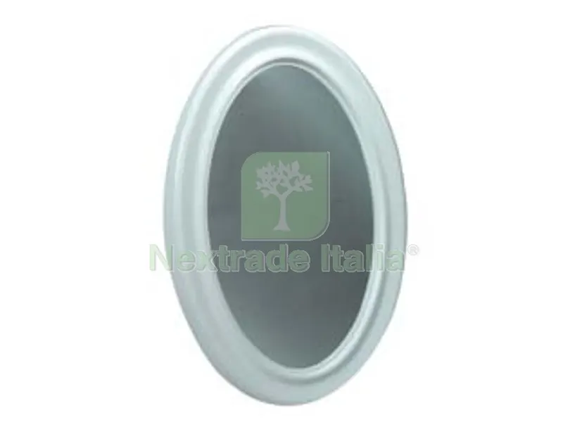 Specchio Ovale in Plastica - cm.43x58h. — Accessori bagno — rif. FERX.FER192095