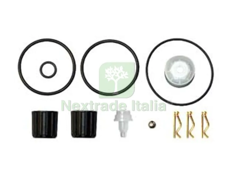 Kit Guarnizioni di Ricambio per Pistone in Nyplen per Pompe a Zaino Rosy — Guarnizioni e tenute — rif. FERX.FER278652 Kit Guarnizioni di Ricambio per Pistone in Nyplen per Pompe a Zaino Rosy — Guarnizioni e tenute — rif. FERX.FER278652