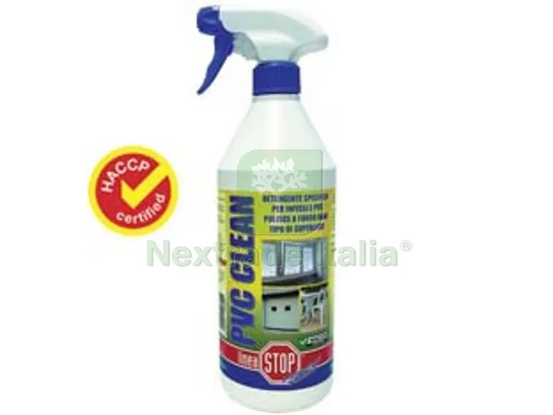 12PZ PVC Clean Detergente Specifico per la Pulizia di Infissi in PVC - ml.750 in flacone spray — Scarichi e sifoni — rif. FERX.FER407458