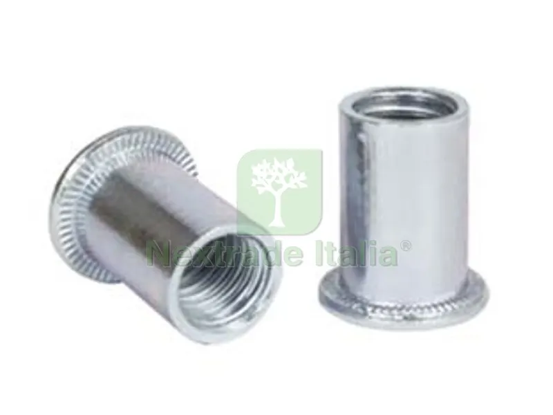 200PZ INSERTI FILETTATI A TESTA CILINDRICA IN ACCIAIO - M10 — Serrature e cilindri — rif. FERX.FER446600 200PZ INSERTI FILETTATI A TESTA CILINDRICA IN ACCIAIO - M10 — Serrature e cilindri — rif. FERX.FER446600