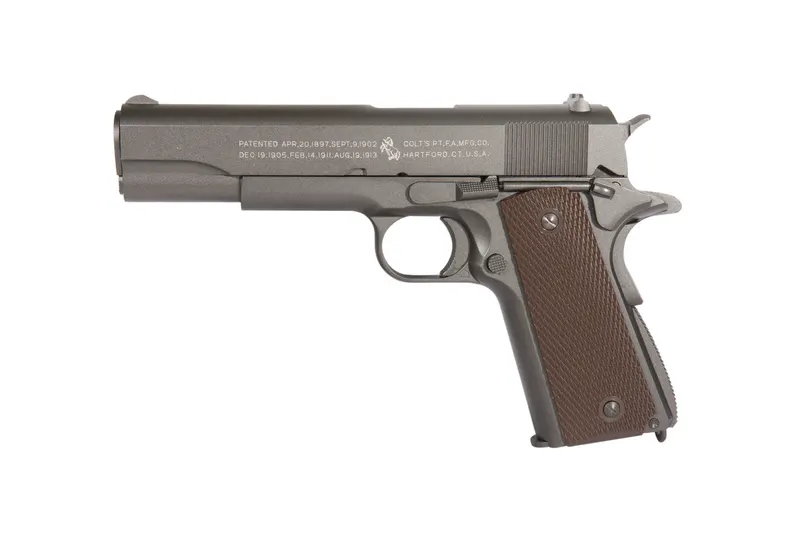 Cybergun Pistola Softair Colt 1911 Special Combat 100TH Anniversario Full Metal Scarrellante CO2 180512 — rif. FERX.PCP10346