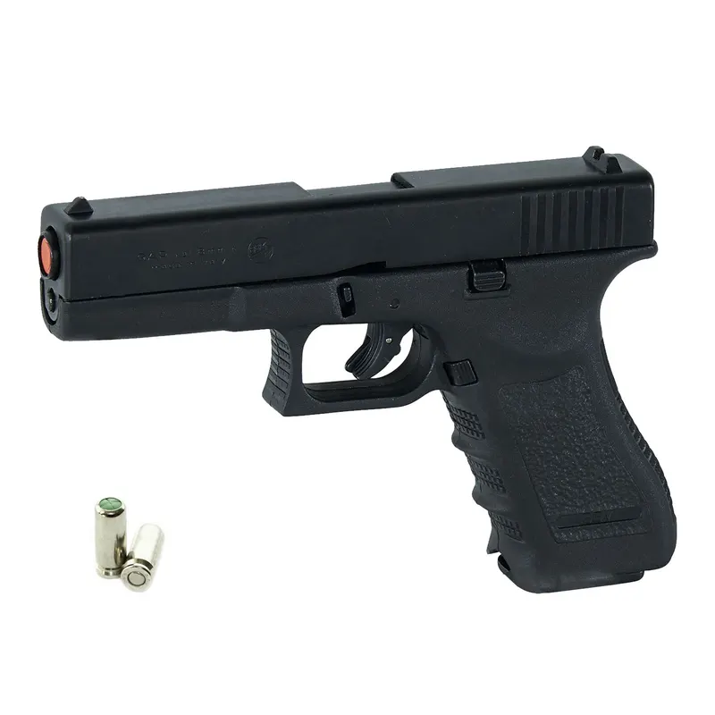 Bruni Pistola a Salve Scacciacani Modello Glock 17 Full Metal Colore Nero Calibro 9M BR-1401 — rif. FERX.PCP10348