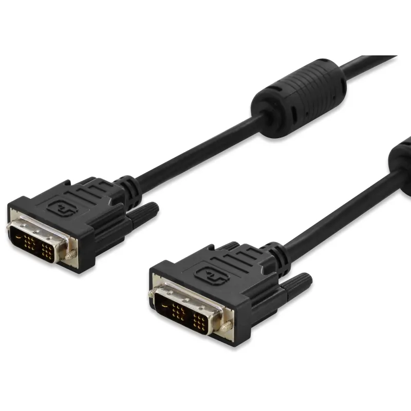 Ewent Cavo Monitor DVI-D Single Link M/M 3MT CC-120102-030-N-B/AK-320100-030-S — rif. FERX.PCP11672 Ewent Cavo Monitor DVI-D Single Link M/M 3MT CC-120102-030-N-B/AK-320100-030-S — rif. FERX.PCP11672