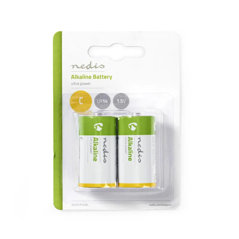 Nedis Batteria Alcaline Tipo C 2PZ BAAKLR142BL — rif. FERX.PCP15143