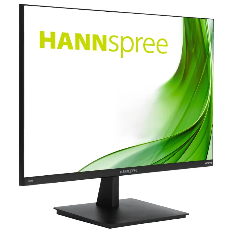 Hannspree Monitor LED 24" Full HD Wuxga 5MS Multimediale VGA/HDMI/Display-Port HC246PFB — rif. FERX.PCP15256 Hannspree Monitor LED 24" Full HD Wuxga 5MS Multimediale VGA/HDMI/Display-Port HC246PFB — rif. FERX.PCP15256