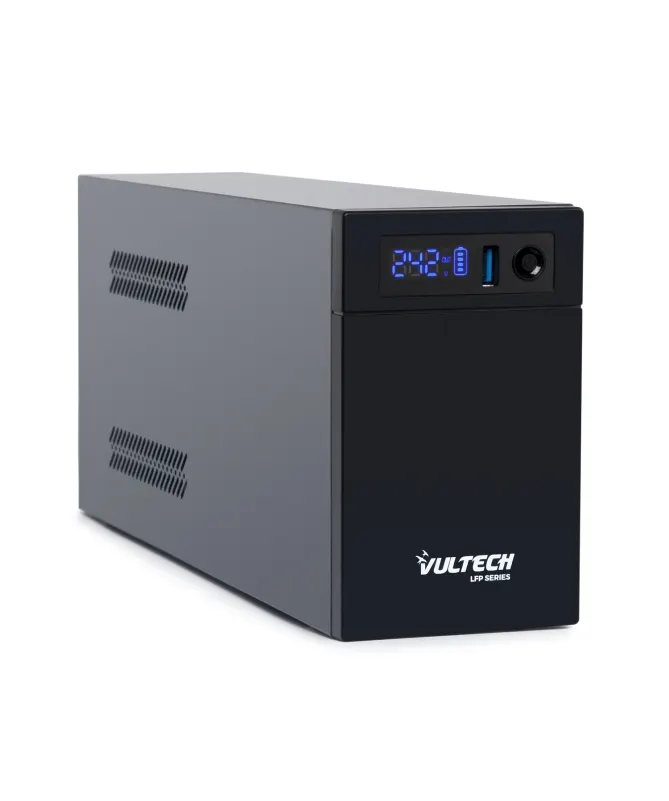 Vultech UPS Gruppo di Continuita' LCD 1400VA/700W Line Interactive Batteria al Litio UPS1400VA-LFP — rif. FERX.PCP15631 Vultech UPS Gruppo di Continuita' LCD 1400VA/700W Line Interactive Batteria al Litio UPS1400VA-LFP — rif. FERX.PCP15631