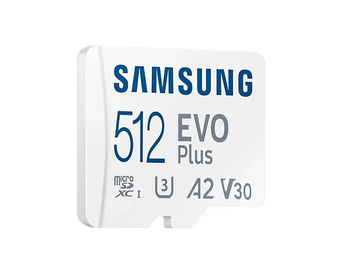 Samsung Micro SD 512GB EVO Plus UHS-I MB-MC512KA/EU — rif. FERX.PCP16604 Samsung Micro SD 512GB EVO Plus UHS-I MB-MC512KA/EU — rif. FERX.PCP16604