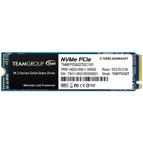 Team Group Elite Solid State Drive SSD 512GB MP33 Pro M.2 NVMe PCIe 3.0 TM8FPD512G0C101 — rif. FERX.PCP17386 Team Group Elite Solid State Drive SSD 512GB MP33 Pro M.2 NVMe PCIe 3.0 TM8FPD512G0C101 — rif. FERX.PCP17386
