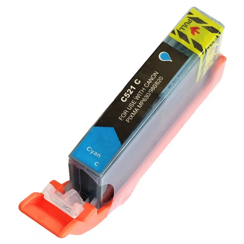 Canon Cartuccia Compatibile 9,4ML CLI-521C Ciano 2934B001 — rif. FERX.PCP1757