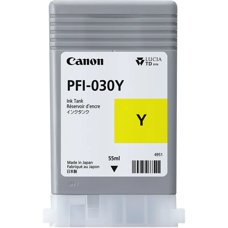 Canon Serbatoio Inchiostro Compatibile per Plotter PFI-030Y Giallo 3492C001 — rif. FERX.PCP17637