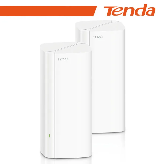 TENDA WIRELESS HOME MESH SYSTEM PACK 2 DUAL BAND AX3000 EX12-2 (2-PACK) — rif. FERX.PCP17728 TENDA WIRELESS HOME MESH SYSTEM PACK 2 DUAL BAND AX3000 EX12-2 (2-PACK) — rif. FERX.PCP17728