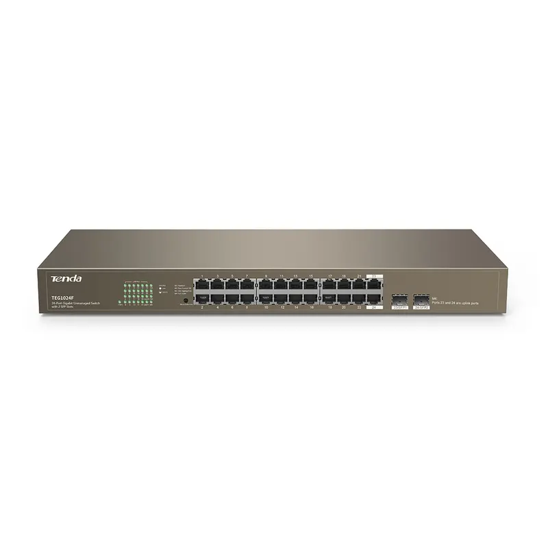 Tenda Switch di Rete 24P 10/100/1000 per Reti Business TEG1024F — rif. FERX.PCP17732