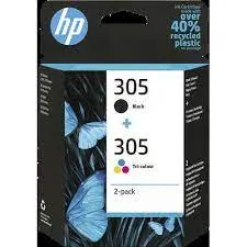 HP Kit Cartucce Originali 305 Nero + Colori 6ZD17AE — rif. FERX.PCP17812 HP Kit Cartucce Originali 305 Nero + Colori 6ZD17AE — rif. FERX.PCP17812