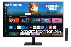 Samsung Monitor LED 27" Flat Smart Full HD M5 4MS HDMI LS27DM500EUXEN — rif. FERX.PCP18566