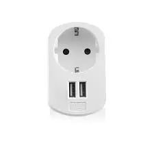 Ewent Adattatore Compatto con Presa Schuko + 2 USB EW1211 — rif. FERX.PCP19548 Ewent Adattatore Compatto con Presa Schuko + 2 USB EW1211 — rif. FERX.PCP19548