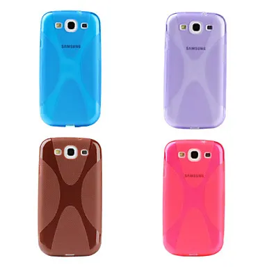 Cover in Silicone Marrone per Samsung Galaxy S3 I9300 — rif. FERX.PCP4426 Cover in Silicone Marrone per Samsung Galaxy S3 I9300 — rif. FERX.PCP4426