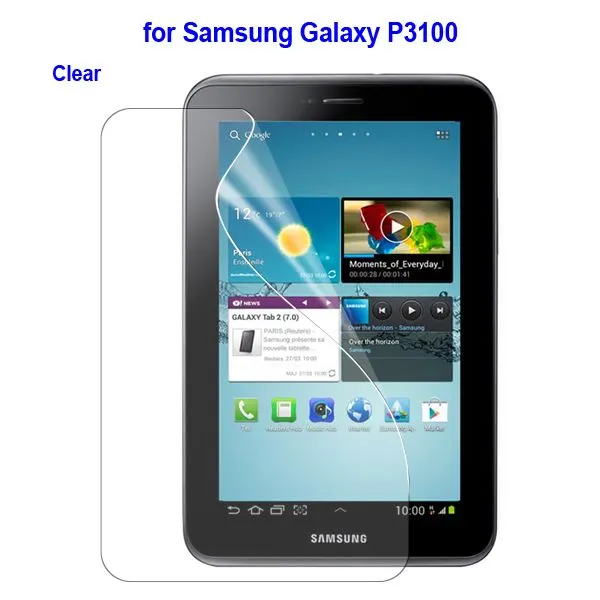Kit Pellicola Protettiva Conf. da 3 PZ per Samsung Galazy TAB 2 P3100 — rif. FERX.PCP4651