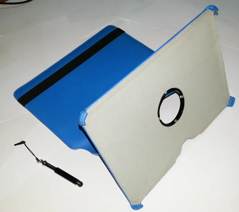 Smart Cover per Samsung Galaxy TAB 2 P5100 360° Blu + Pennino + Screen Protettiva — rif. FERX.PCP4653 Smart Cover per Samsung Galaxy TAB 2 P5100 360° Blu + Pennino + Screen Protettiva — rif. FERX.PCP4653