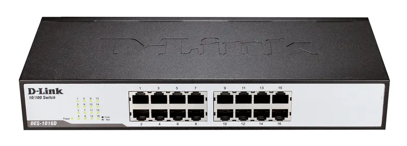 D-Link Switch 16 Porte Ethernet 10/100 DES-1016D — rif. FERX.PCP5670