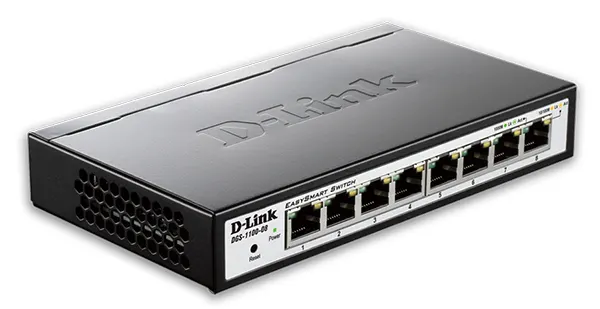D-Link Switch di Rete 10/100/1000 8 Porte PoE DGS-1100-08P — rif. FERX.PCP7495 D-Link Switch di Rete 10/100/1000 8 Porte PoE DGS-1100-08P — rif. FERX.PCP7495