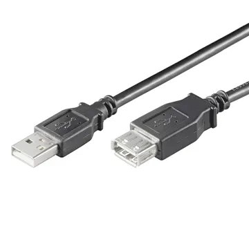 Ewent Cavo Prolunga USB 2.0 A/A M/F 1,0 MT Nero EW-UAA-010-P EC1011 — rif. FERX.PCP8958