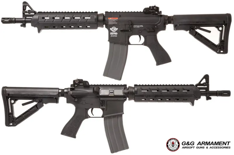 G&G Armament Fucile Elettrico Softair M4 CM16 MOD-0 Nero GG-MOD0-BK — rif. FERX.PCP9964