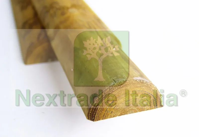 10PZ Mezzi Pali in legno CM 8 lunghezza CM 400 H per recinzione trattati impregnati per staccionata/steccato Mezzo Palo Tondo — Pali e paletti — rif. FERX.RETI.61.1 10PZ Mezzi Pali in legno CM 8 lunghezza CM 400 H per recinzione trattati impregnati per staccionata/steccato Mezzo Palo Tondo — Pali e paletti — rif. FERX.RETI.61.1