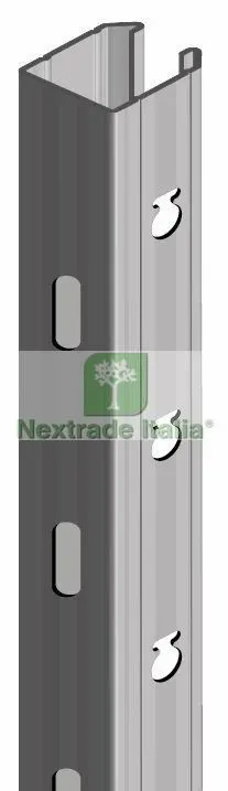 20PZ Pali per Vigneto Frutteto Vigneti Palo di Testata con asole in acciaio corten 60x70 spessore 2,0mm altezza palo 250 H — Pali e paletti — rif. FERX.MI.36 — foto 2 20PZ Pali per Vigneto Frutteto Vigneti Palo di Testata con asole in acciaio corten 60x70 spessore 2,0mm altezza palo 250 H — Pali e paletti — rif. FERX.MI.36 — foto 2