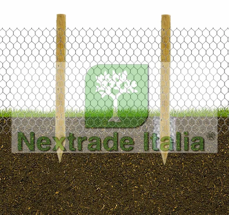 3RT Rete per Recinzioni a Doppia Torsione Zincata Cinghiali Paramassi rotolo 25MT filo 2,7/3,4 altezza rete 100h maglia 80x100 — Reti e recinzioni — rif. FERX.MI.22 — foto 4 3RT Rete per Recinzioni a Doppia Torsione Zincata Cinghiali Paramassi rotolo 25MT filo 2,7/3,4 altezza rete 100h maglia 80x100 — Reti e recinzioni — rif. FERX.MI.22 — foto 4
