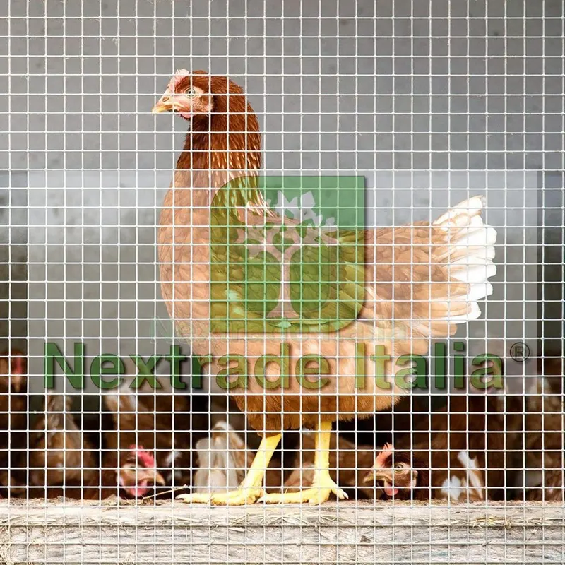 Rete per Recinzione Plastificata | Altezza H 125 CM | Elettrosaldata 12X12 MM | Filo Ø 1,2 MM | Lughezza Rotolo da 25 MT | per Piccoli Animali | per Recinzione Verde — Reti e recinzioni — rif. FERX.MI.107 — foto 3