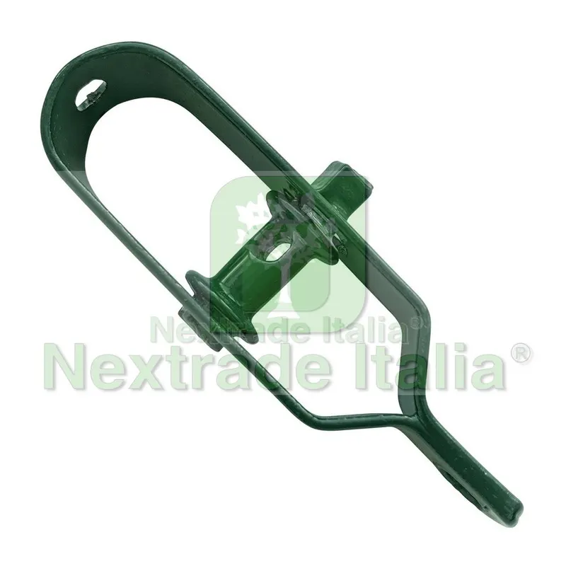 50PZ Tenditore Tendifilo Pali per RECINZIONE rete metallica Plastificato MM 100 nx1 — Reti e recinzioni — rif. FERX.MI.92.1 — foto 2