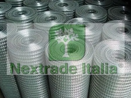 Rotolo Rete per recinzione metallica da 25 mt per mini zincata filo mm 1,00 altezza CM 100 H maglia mm 13x13 — Reti e recinzioni — rif. FERX.RETI.9 Rotolo Rete per recinzione metallica da 25 mt per mini zincata filo mm 1,00 altezza CM 100 H maglia mm 13x13 — Reti e recinzioni — rif. FERX.RETI.9