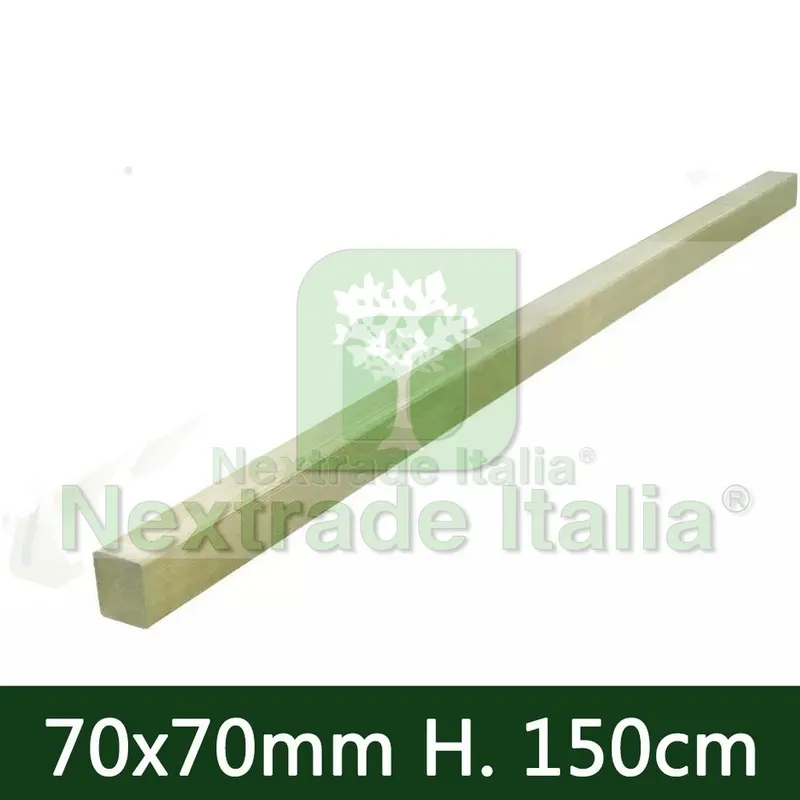 10PZ Pali quadri in legno montanti per giardini recinzioni PERGOLE gazebi e pergolati, morali TRATTATI 70X70 MM H 150 CM — Reti e recinzioni — rif. FERX.PALI.7.1 10PZ Pali quadri in legno montanti per giardini recinzioni PERGOLE gazebi e pergolati, morali TRATTATI 70X70 MM H 150 CM — Reti e recinzioni — rif. FERX.PALI.7.1