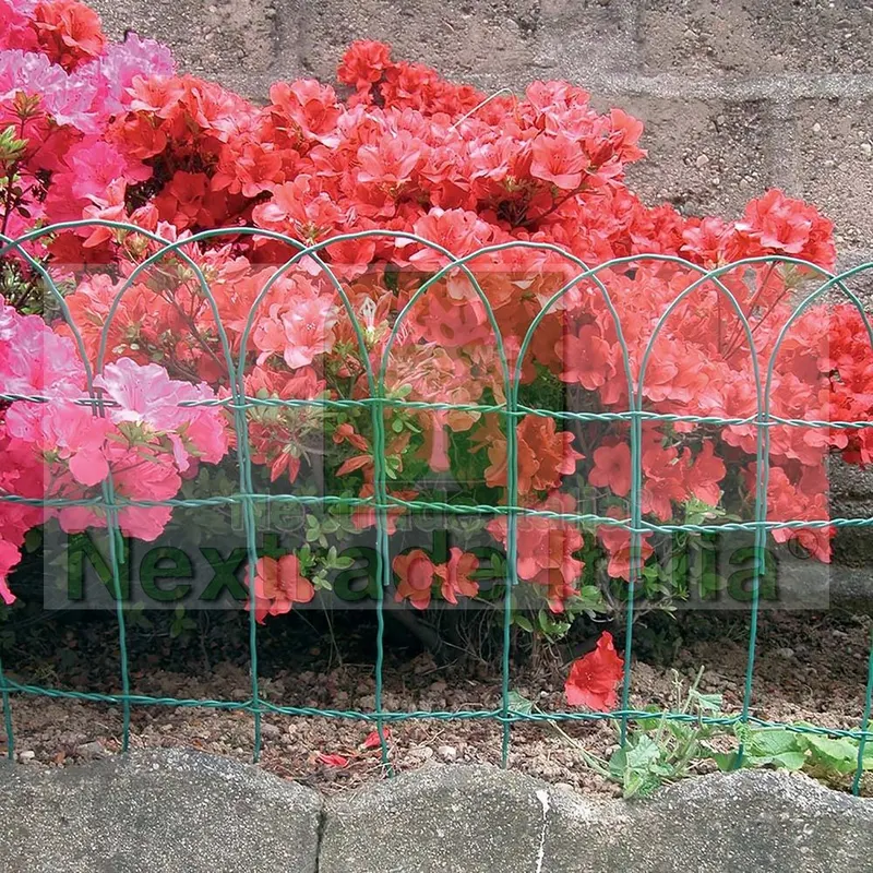 Rete per Recinzione Ornamentale Plastificata | Altezza H 120 CM | Maglia Intrecciata 90X150 MM | Filo Ø 2,8 MM | Lughezza Rotolo da 25 MT Verde — Reti e recinzioni — rif. FERX.MI.160 — foto 5 Rete per Recinzione Ornamentale Plastificata | Altezza H 120 CM | Maglia Intrecciata 90X150 MM | Filo Ø 2,8 MM | Lughezza Rotolo da 25 MT Verde — Reti e recinzioni — rif. FERX.MI.160 — foto 5