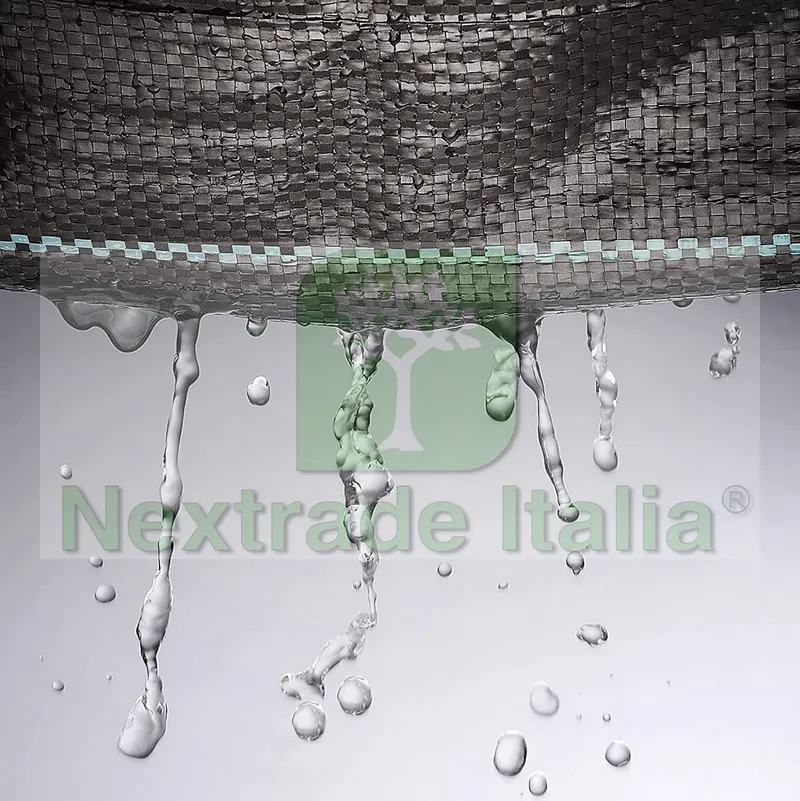 Telo Pacciamatura Nero mt 1,65 x 100 =mq 165 Anti Erbacce per Orto, Giardino, Stabilizzazione UV — Reti da cantiere e protezione — rif. FERX.TELIP.3 — foto 5