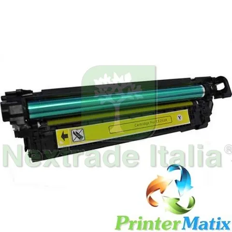 Toner Compatibile con HP CP3525n 3525dn 3525x CM3530 MFP CM3530fs MFP CE252A — Toner e cartucce — rif. TONC.106 — foto 3 Toner Compatibile con HP CP3525n 3525dn 3525x CM3530 MFP CM3530fs MFP CE252A — Toner e cartucce — rif. TONC.106 — foto 3