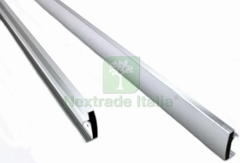 Guida in Alluminio per Box Doccia CM. 79X79X185H 4 PZ — Accessori bagno — rif. FERX.VIT49211