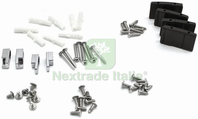Kit di Assemblaggio per Box Doccia Angolare — Accessori bagno — rif. FERX.VIT49241