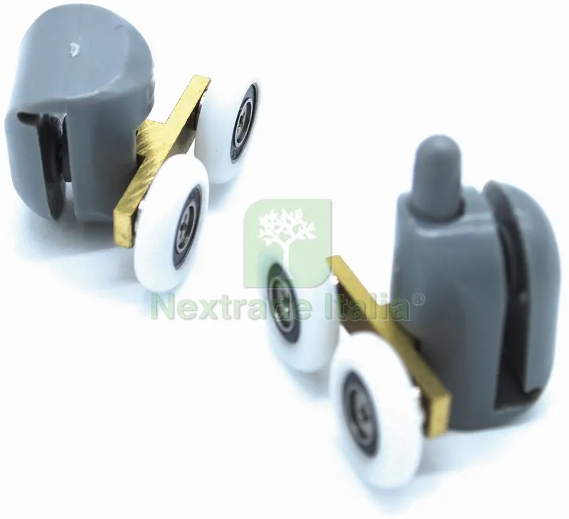 Cuscinetti Doppi per Box Doccia PZ. 8 — Accessori bagno — rif. FERX.VIT49242
