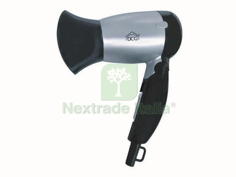 Asciugacapelli da Viaggio con Manico Pieghevole 1.200 W — Accessori bagno — rif. FERX.VIT51793