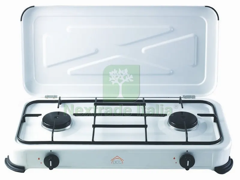 Fornello a GAS 2 Fuochi cm. 59x29x9,5 — Casalinghi e organizzazione — rif. FERX.VIT51813