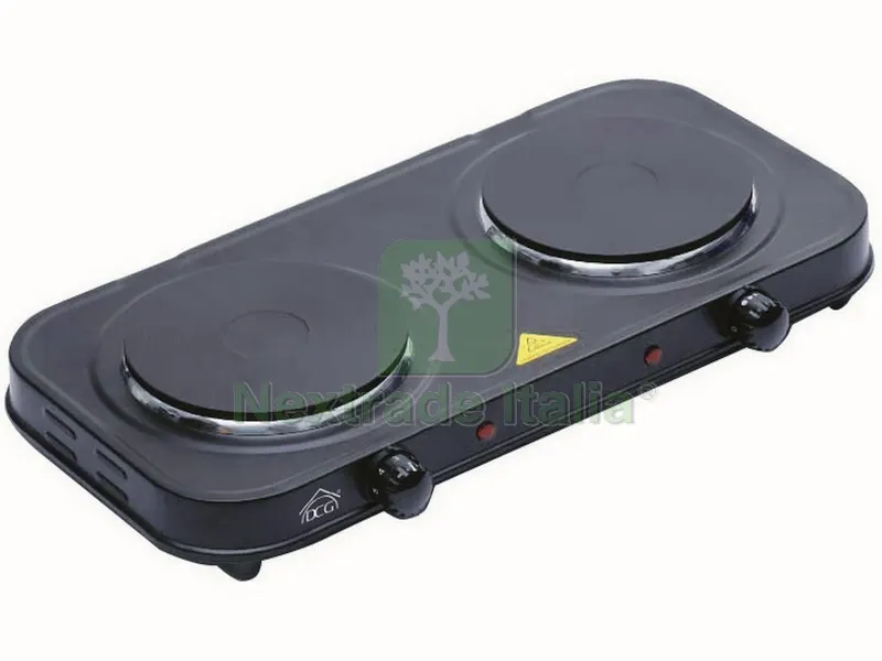 PIASTRA ELETTRICA 2 FUOCHI 2.000 W — Lamiere, lastre e piastre — rif. FERX.VIT51806 PIASTRA ELETTRICA 2 FUOCHI 2.000 W — Lamiere, lastre e piastre — rif. FERX.VIT51806