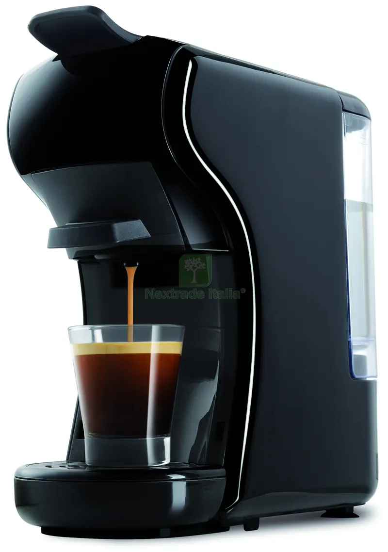 Dcg MACCHINA CAFFÈ UNIVERSALE (capsule+cialde) 1.450 W Col. Nero — Casalinghi e organizzazione — rif. FERX.VIT56304 Dcg MACCHINA CAFFÈ UNIVERSALE (capsule+cialde) 1.450 W Col. Nero — Casalinghi e organizzazione — rif. FERX.VIT56304