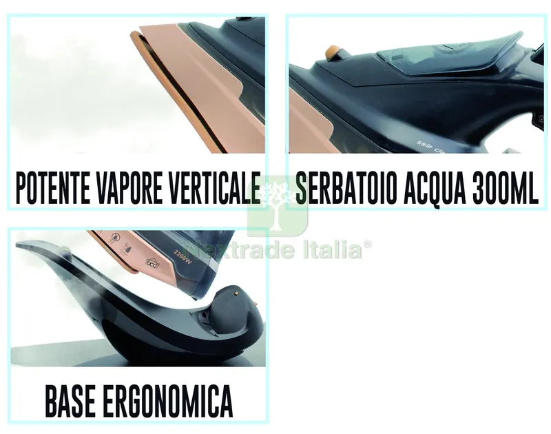 Dcg Ferro da Stiro 2 in 1 Cordless DB8030 2200 W — Casalinghi e organizzazione — rif. FERX.VIT59013 — foto 2 Dcg Ferro da Stiro 2 in 1 Cordless DB8030 2200 W — Casalinghi e organizzazione — rif. FERX.VIT59013 — foto 2