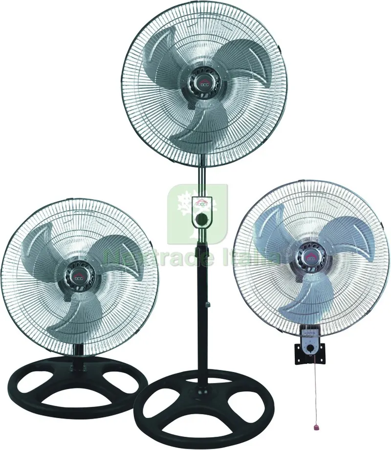 Dcg VENTILATORE 3 IN 1 (Piantana-Tavolo-Muro) 65 W Ø cm. 45 — Rubinetti e valvole — rif. FERX.VIT56309 Dcg VENTILATORE 3 IN 1 (Piantana-Tavolo-Muro) 65 W Ø cm. 45 — Rubinetti e valvole — rif. FERX.VIT56309