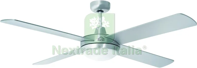 Dcg VENTILATORE DA SOFFITTO CON 4 PALE IN LEGNO CON LUCE E TELECOMANDO 60 W Ø cm. 132 Col. Silver — Ventilatori e aspiratori — rif. FERX.VIT56963 Dcg VENTILATORE DA SOFFITTO CON 4 PALE IN LEGNO CON LUCE E TELECOMANDO 60 W Ø cm. 132 Col. Silver — Ventilatori e aspiratori — rif. FERX.VIT56963