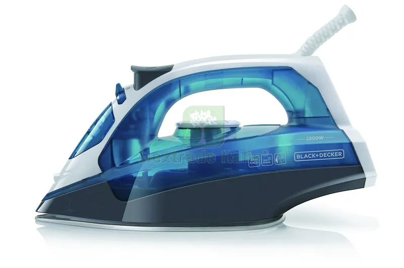 Black+Decker FERRO DA STIRO BXIR2200E 2.200 W - 280 ml. Piastra in acciaio inox — Casalinghi e organizzazione — rif. FERX.VIT59616