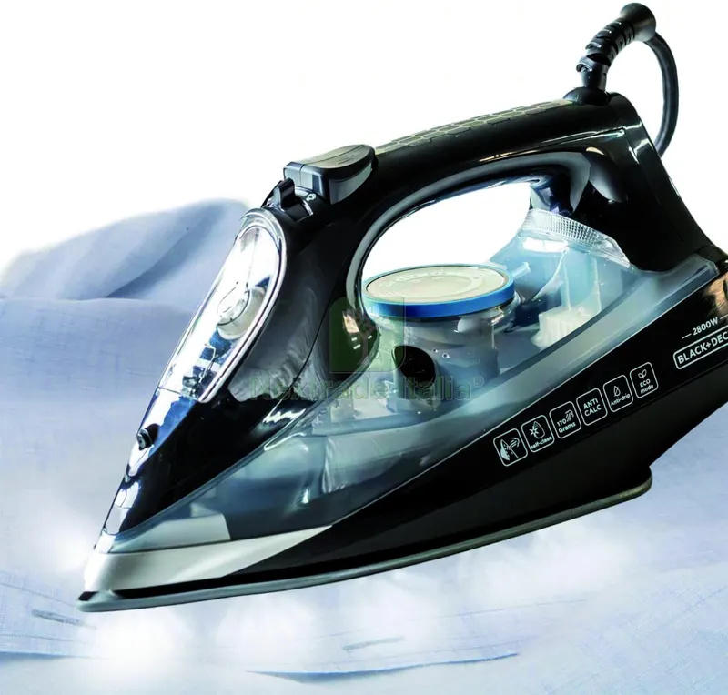 Black+Decker FERRO DA STIRO BXIR2805E 2.800 W - 360 ml. Piastra in ceramica — Casalinghi e organizzazione — rif. FERX.VIT59476 — foto 3 Black+Decker FERRO DA STIRO BXIR2805E 2.800 W - 360 ml. Piastra in ceramica — Casalinghi e organizzazione — rif. FERX.VIT59476 — foto 3