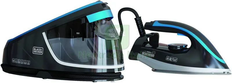 Black+Decker SISTEMA STIRANTE A CARICA CONTINUA BXSS2401E 2.400 W - 1,5 lt. Piastra in ceramica — Casalinghi e organizzazione — rif. FERX.VIT59472 — foto 3 Black+Decker SISTEMA STIRANTE A CARICA CONTINUA BXSS2401E 2.400 W - 1,5 lt. Piastra in ceramica — Casalinghi e organizzazione — rif. FERX.VIT59472 — foto 3