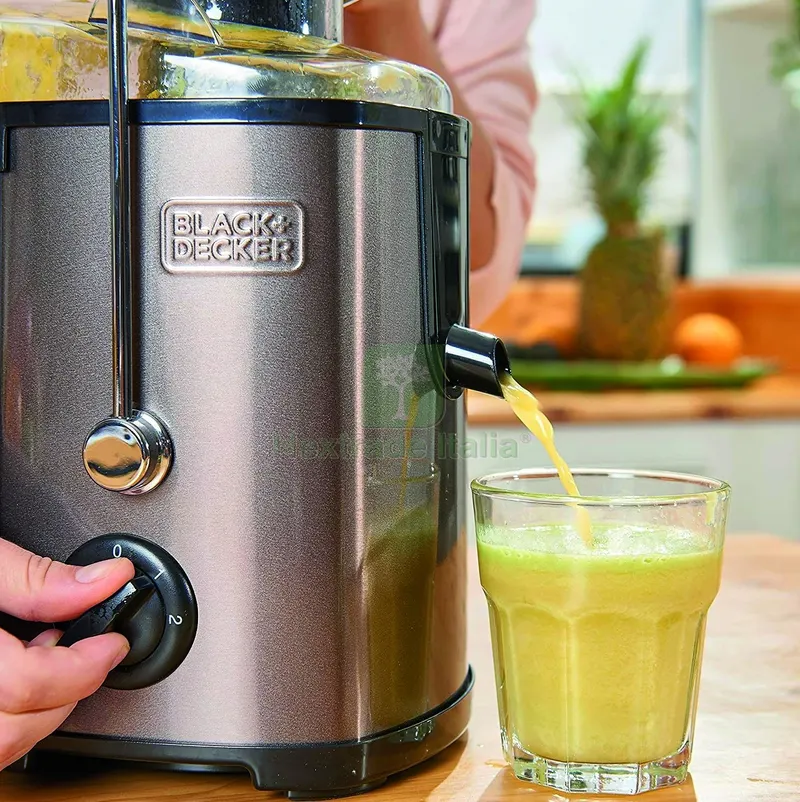 Black+Decker ESTRATTORE DI SUCCO A FREDDO BXJE600E 600 W - 1,2 lt. — Scarichi e sifoni — rif. FERX.VIT59457 — foto 3